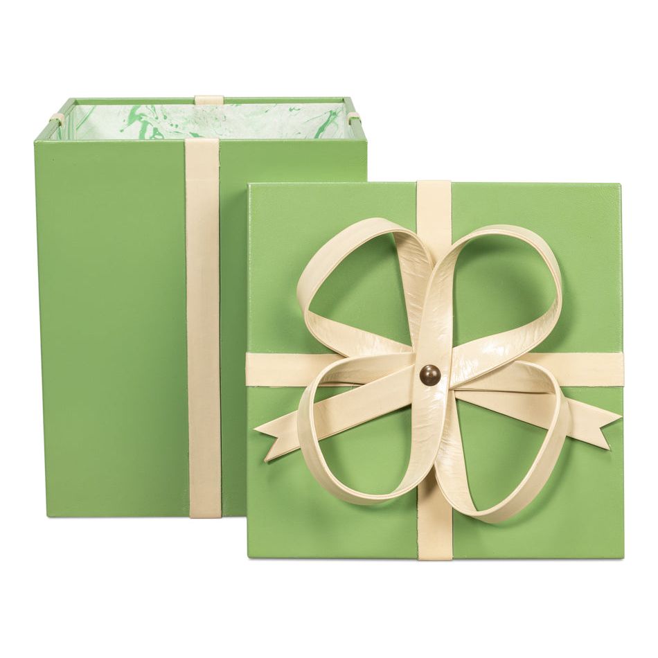 Ferrell Leather Holiday Boxes S/3 Navy