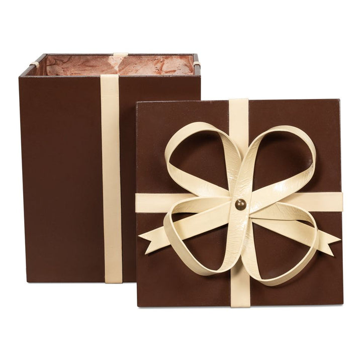 Ferrell Leather Holiday Boxes S/3 Navy