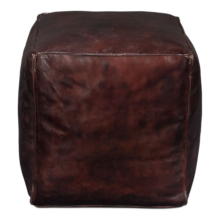 Sunday Afternoon Leather Cube