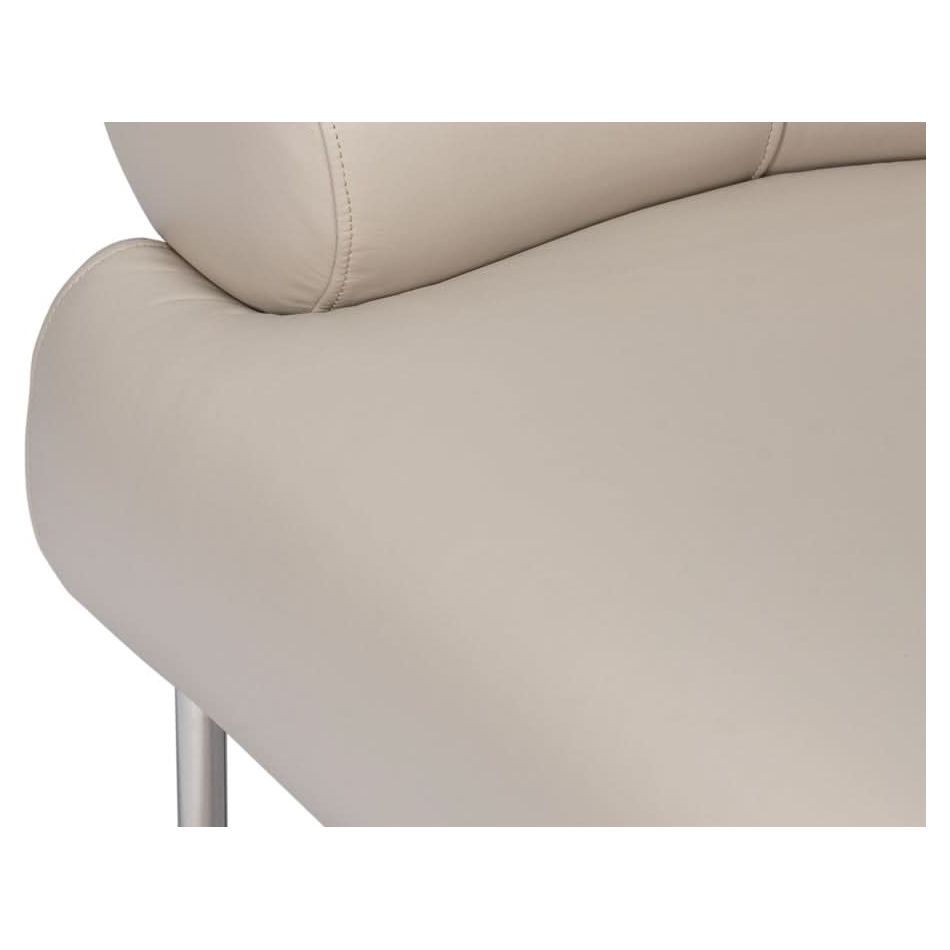 Rondo Occasional Leather Chair, White