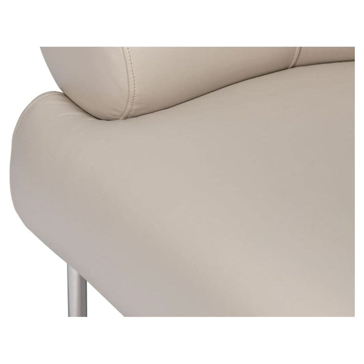 Rondo Occasional Leather Chair, White