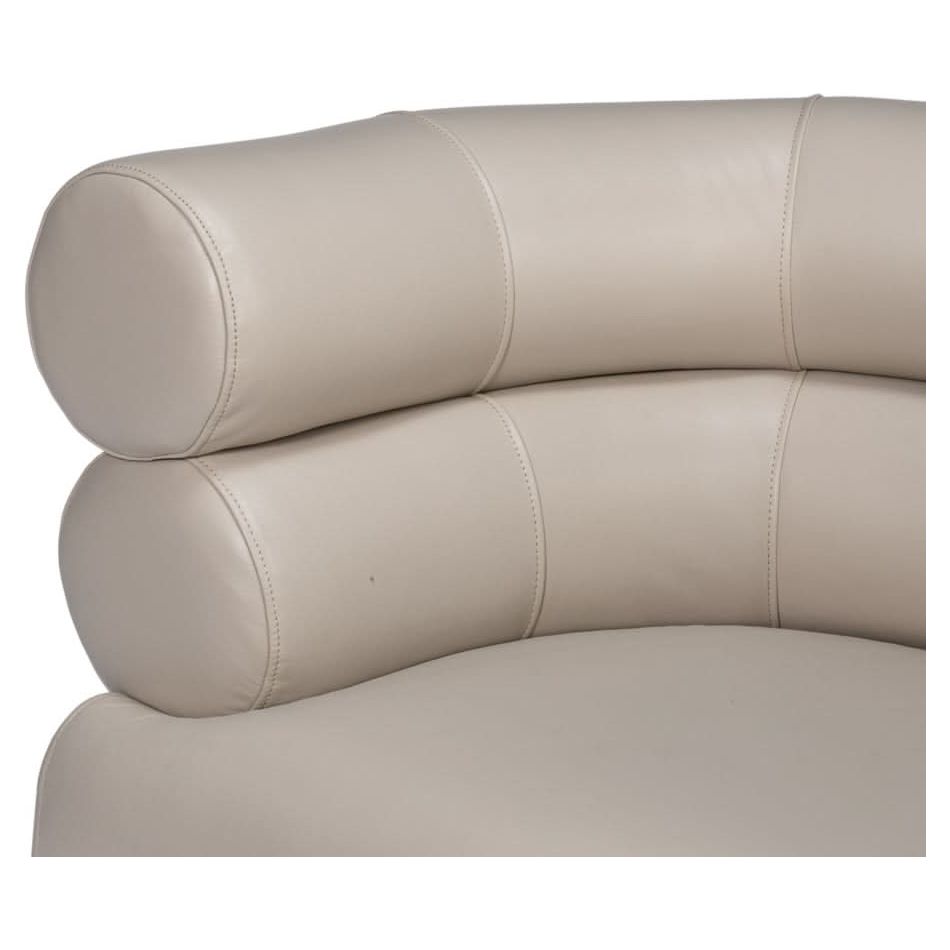 Rondo Occasional Leather Chair, White
