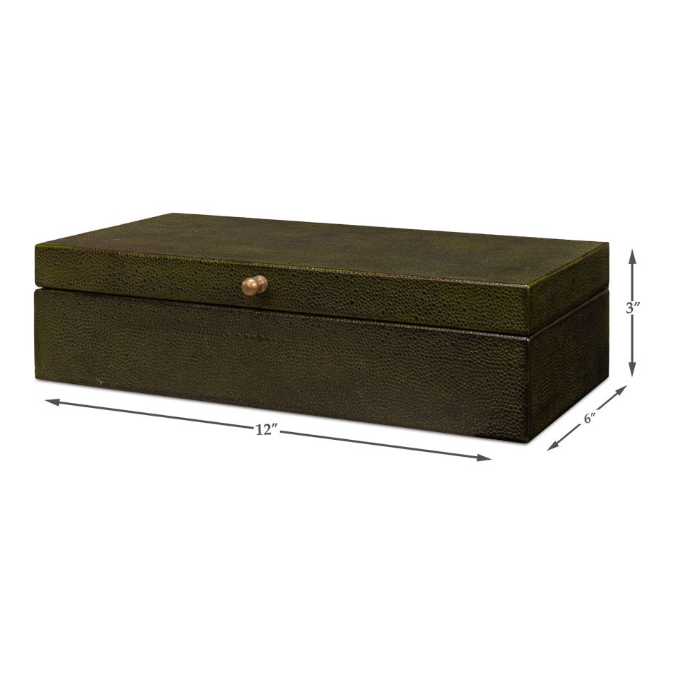 Gastsburg Shagreen Box S/2