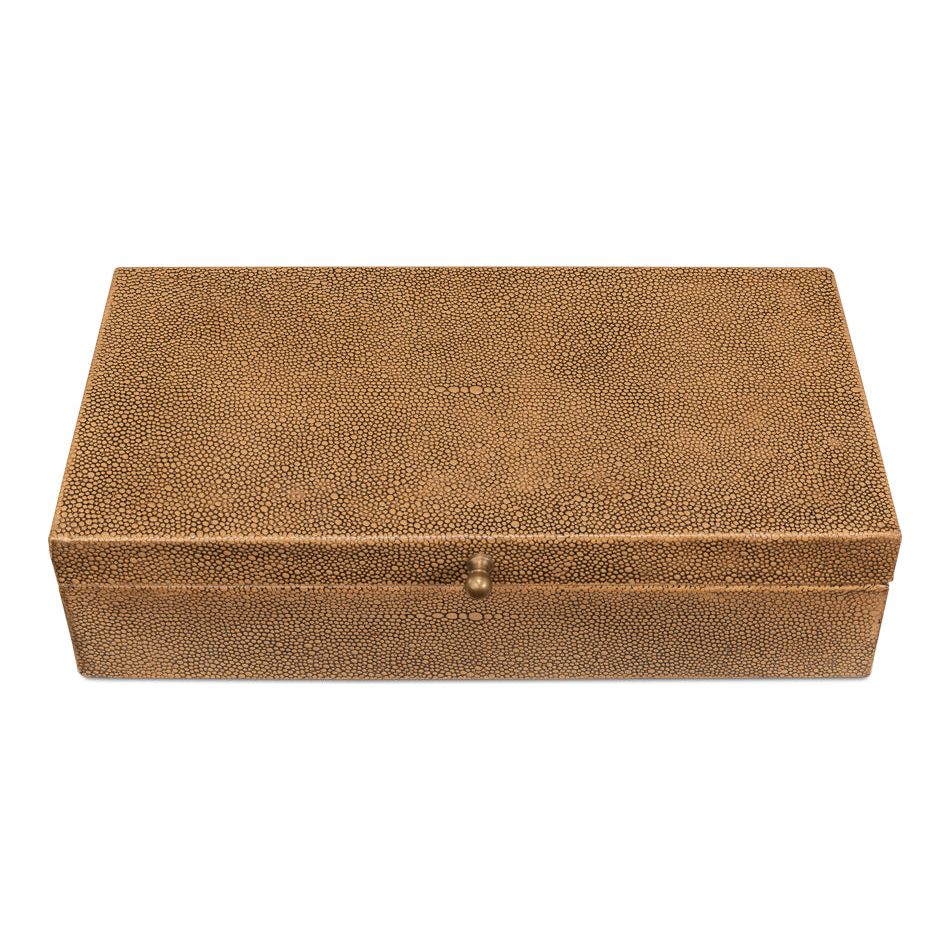 Gastsburg Shagreen Box S/2