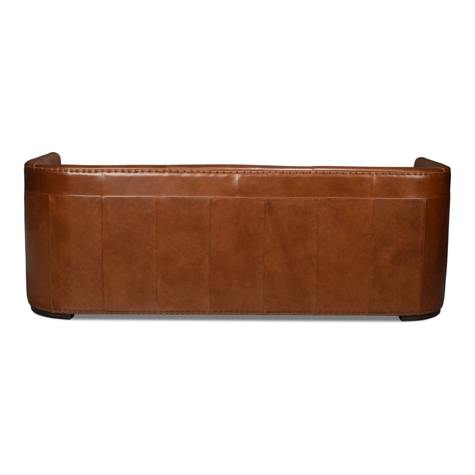 Mcmillan Distilled Leather Sofa