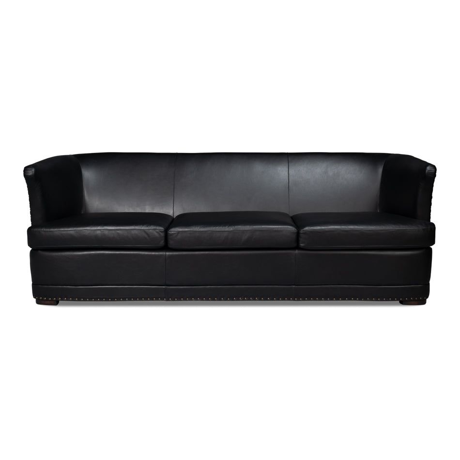 Mcmillan Distilled Leather Sofa