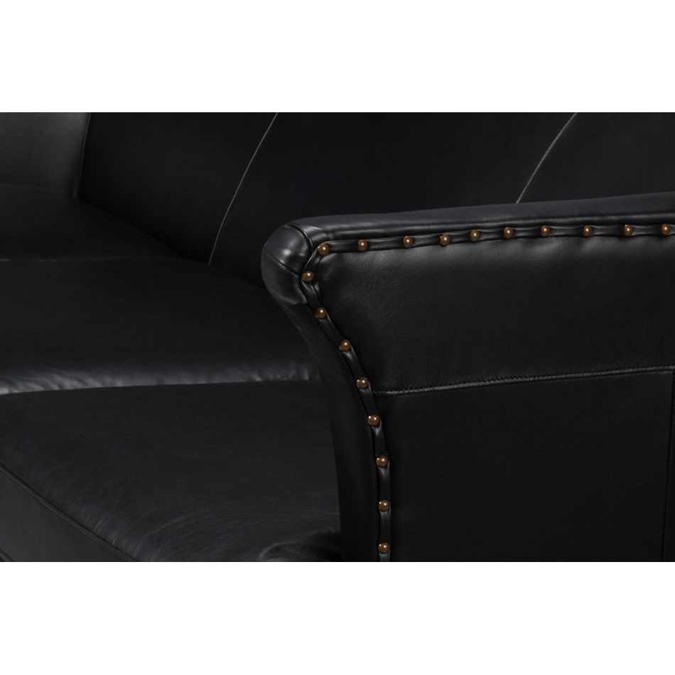 Mcmillan Distilled Leather Sofa