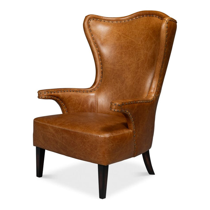 Drake Distilled Leather Chair