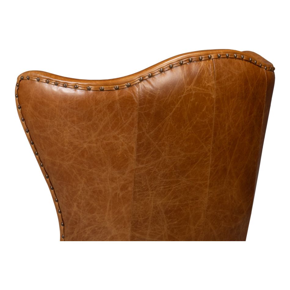 Drake Distilled Leather Chair