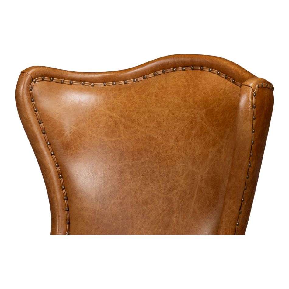 Drake Distilled Leather Chair