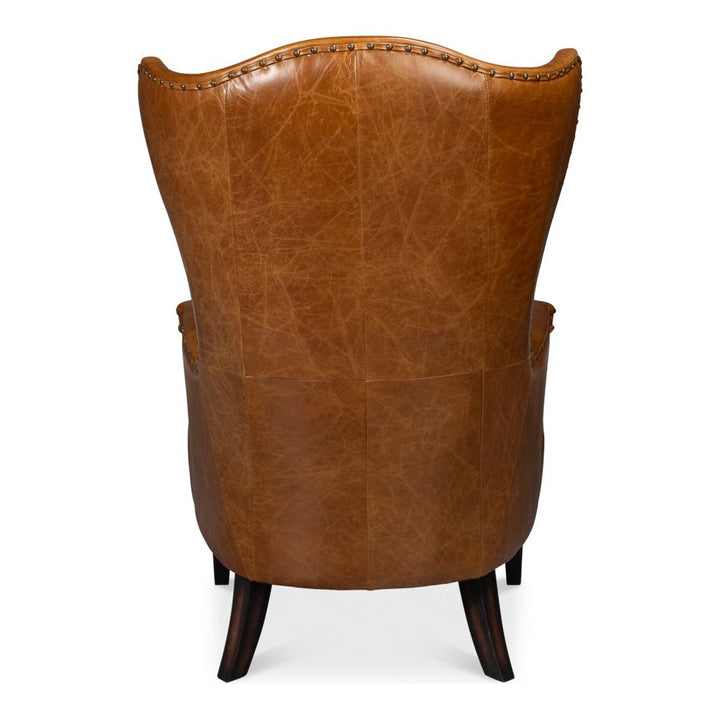 Drake Distilled Leather Chair