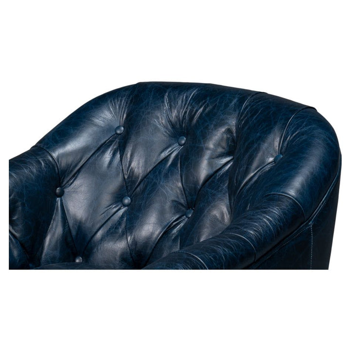 Coolidge Leather Swivel Chair