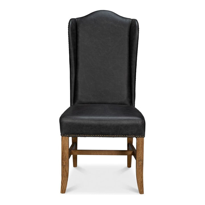 Mercado High Back Dining Chair, Black