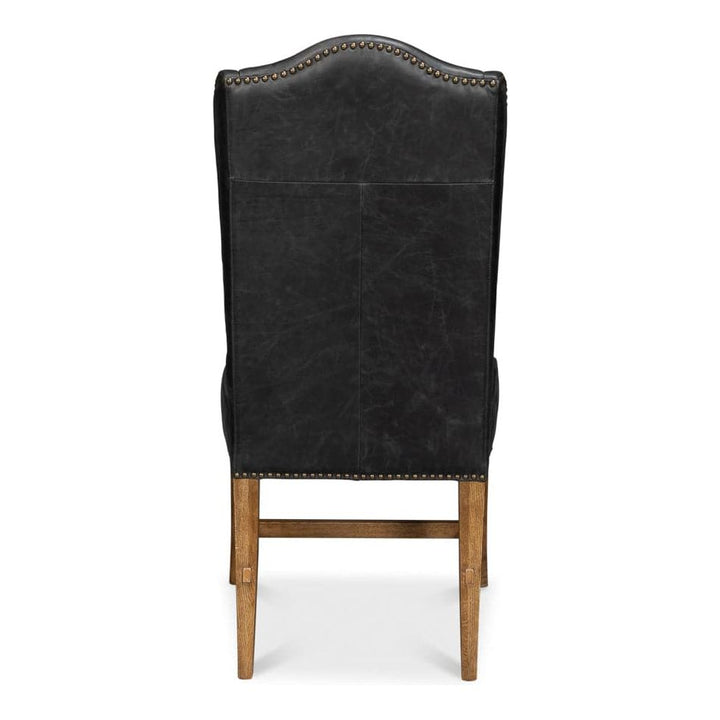 Mercado High Back Dining Chair, Black