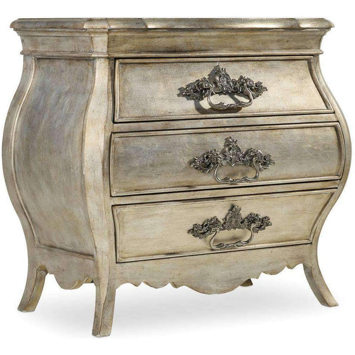 Nightstands Sanctuary Nightstand - Three Drawers Solid Wood Edge Top