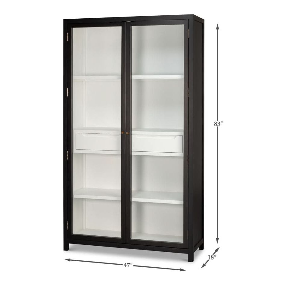 Walker Bookcase Black