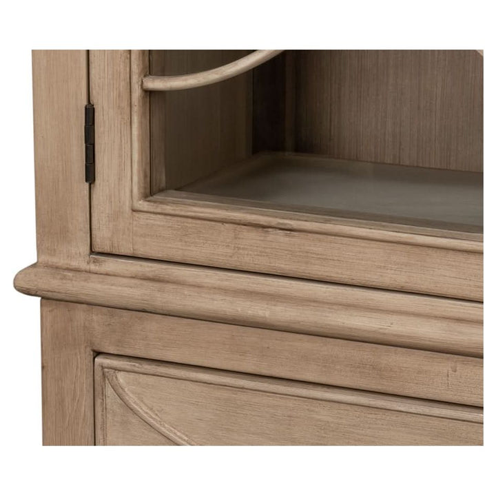 Cecile Bookcase, Beige