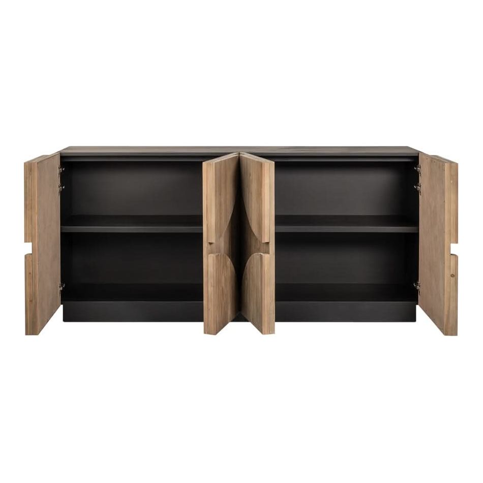 The Calder Sideboard Black