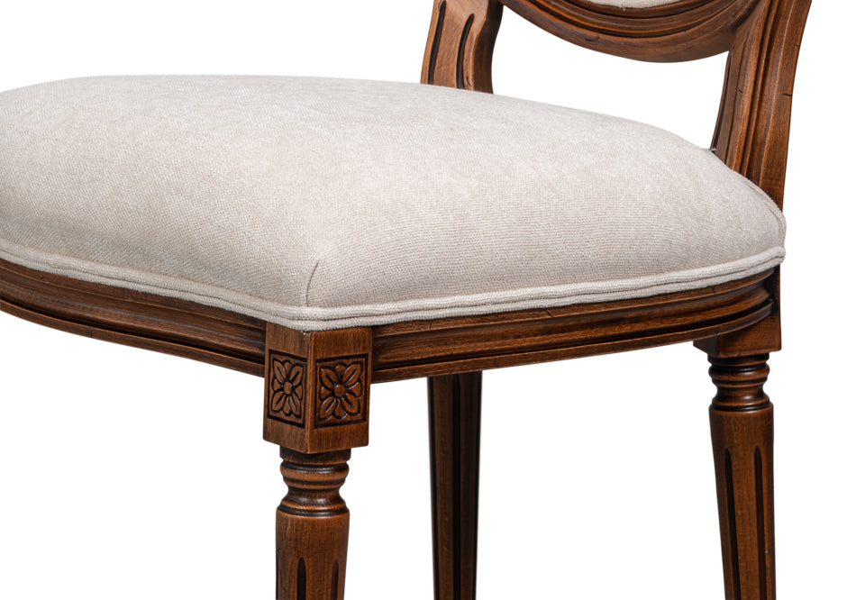 Hugo Oval Side Chair