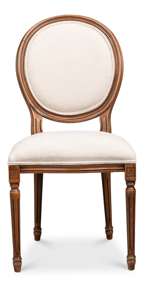 Hugo Oval Side Chair