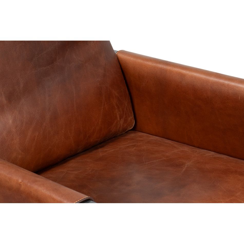 Edmonds Distilled Leather Chair