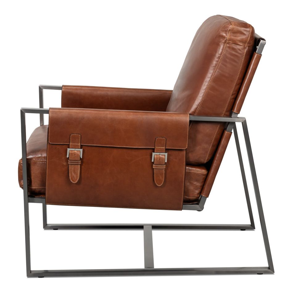 Edmonds Distilled Leather Chair