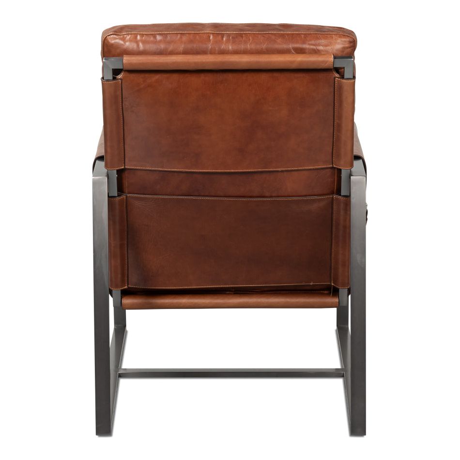 Edmonds Distilled Leather Chair