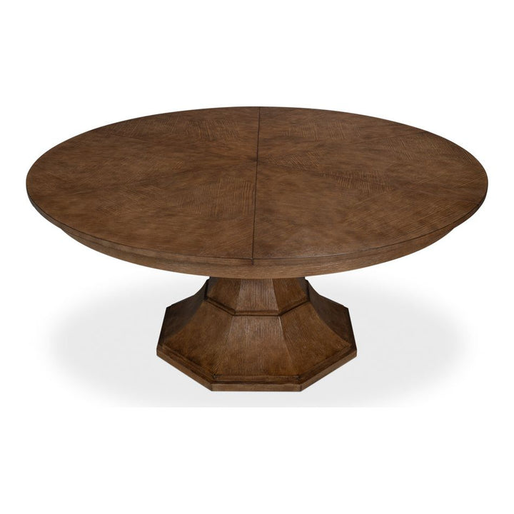 Giselle Round Jupe Extension Dining Table