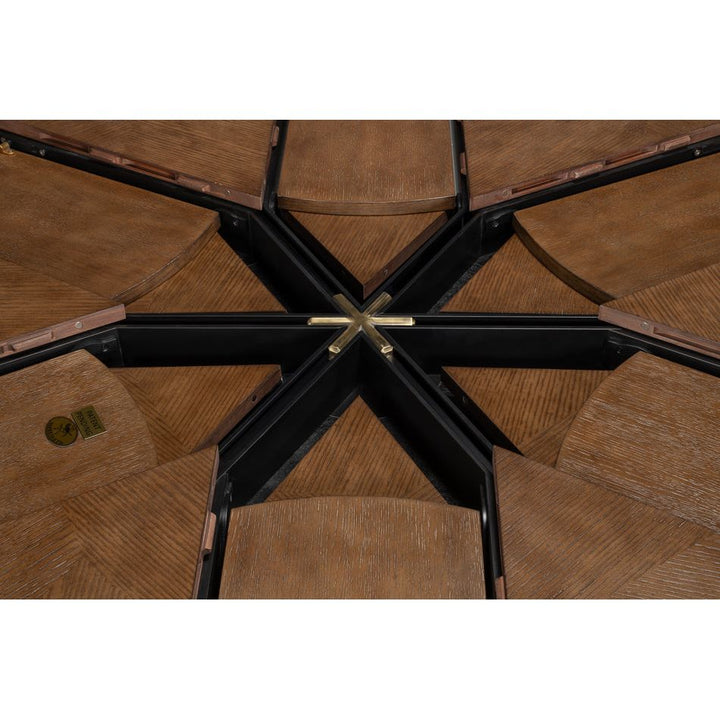 Giselle Round Jupe Extension Dining Table