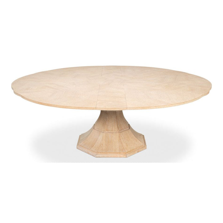 Giselle Round Jupe Extension Dining Table