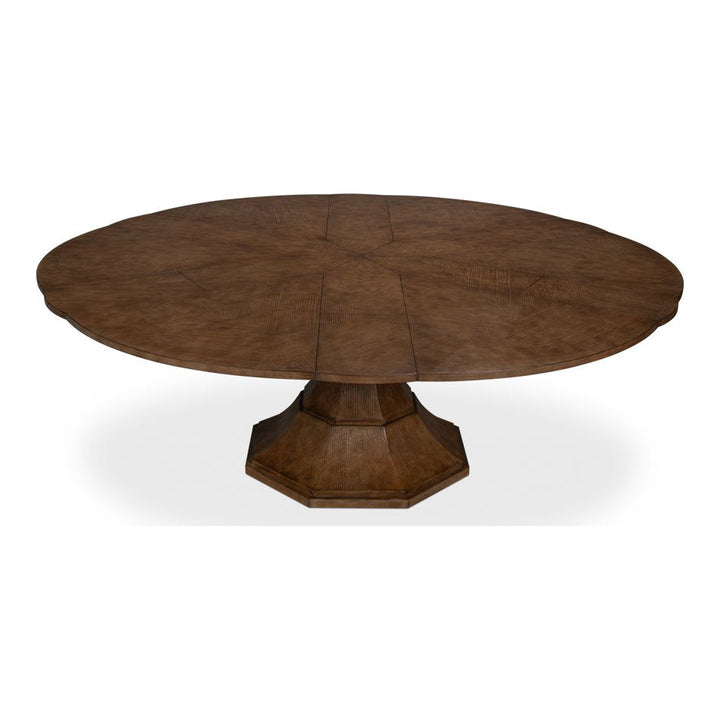 Giselle Round Jupe Extension Dining Table