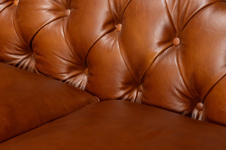 Savile Leather Sofa