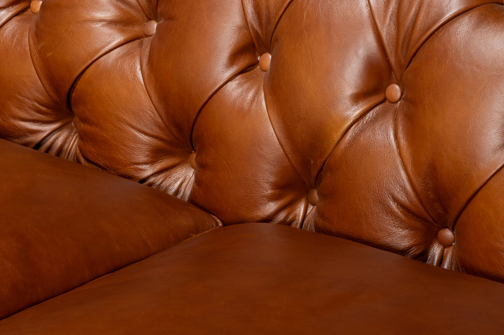 Savile Leather Sofa