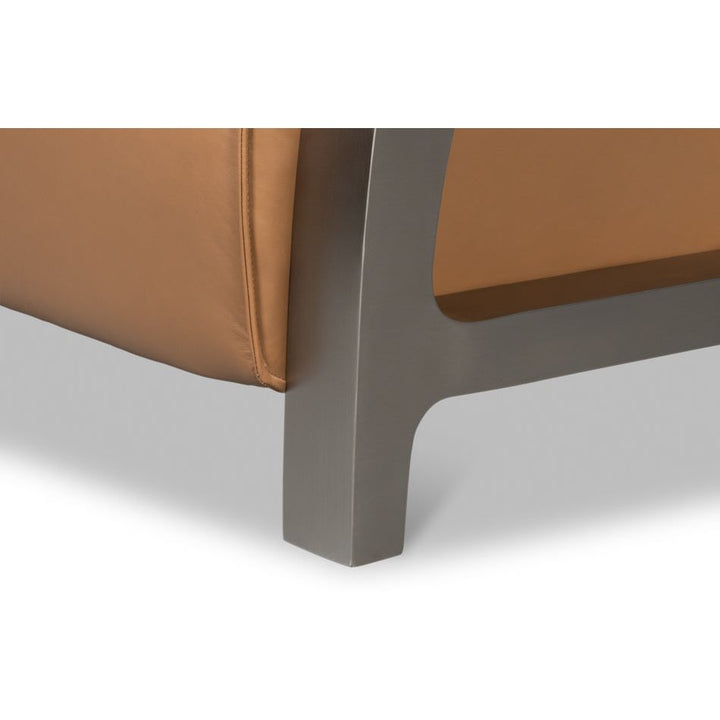 Carlisle Armchair Leather Onyx Black