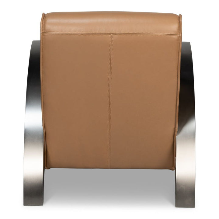 Carlisle Armchair Leather Onyx Black
