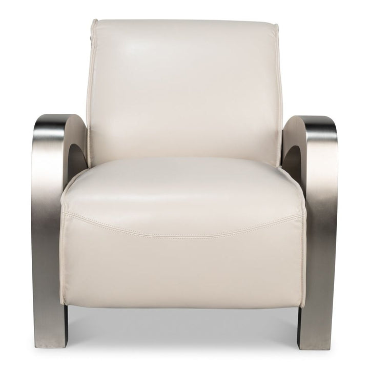 Carlisle Armchair Leather Onyx Black