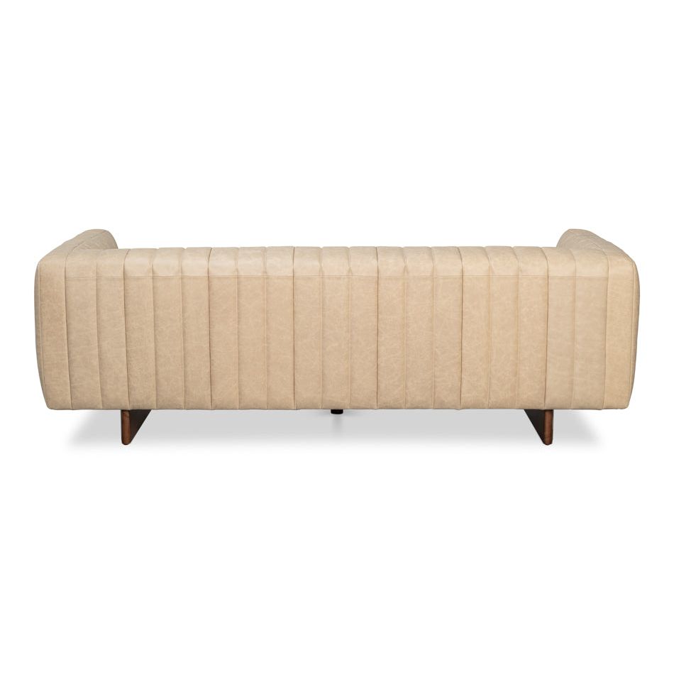 Denys Leather Sofa