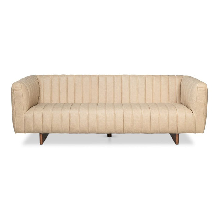 Denys Leather Sofa