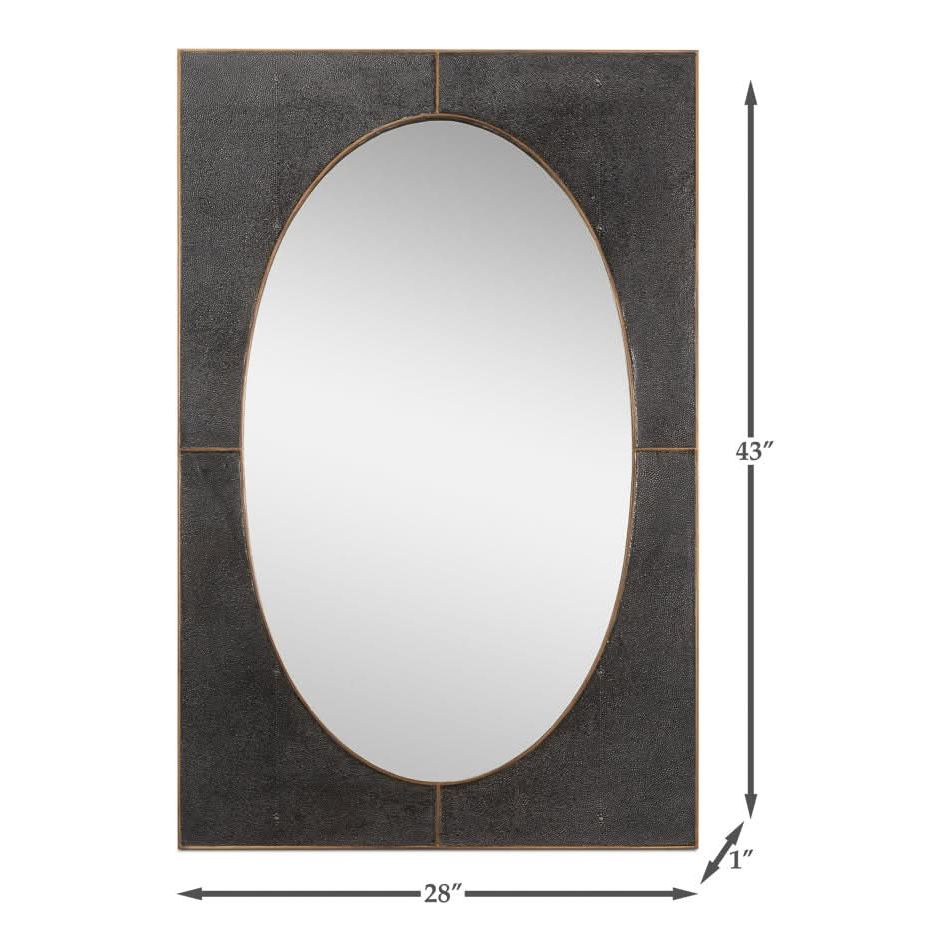 Francis Mirror Shagreen