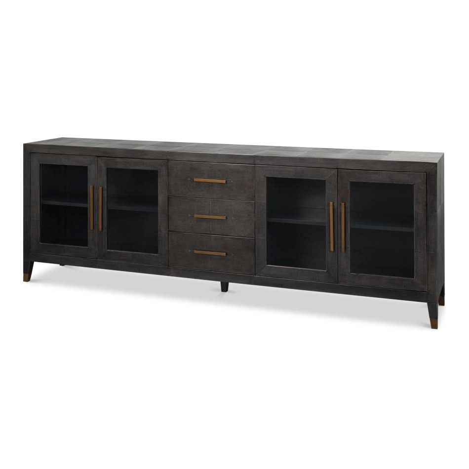 Sideboards & Credenzas Desmond Sideboard Shagreen Antique Grey
