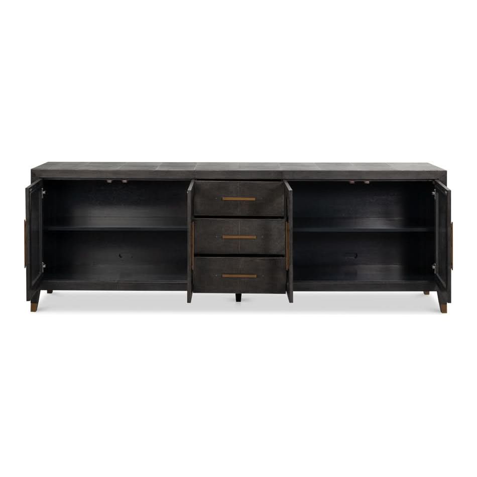 Sideboards & Credenzas Desmond Sideboard Shagreen Antique Grey