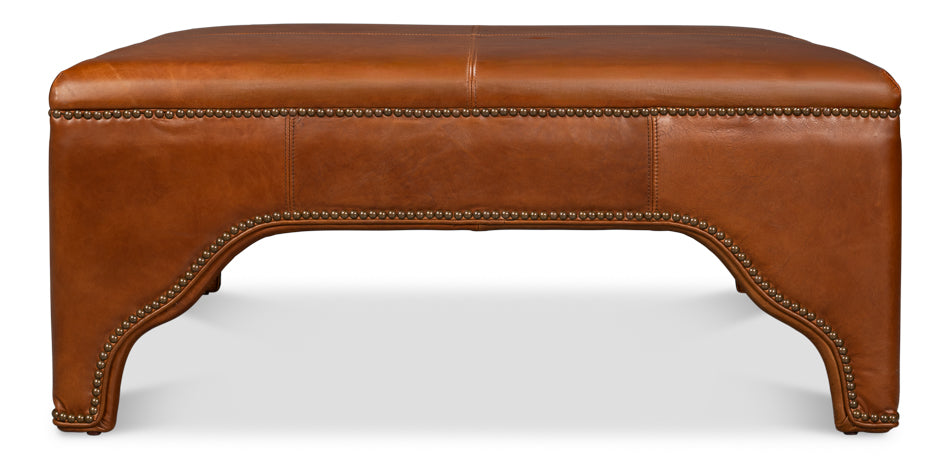 Streetman Cocktail Ottoman, Havana Brown - product view 8