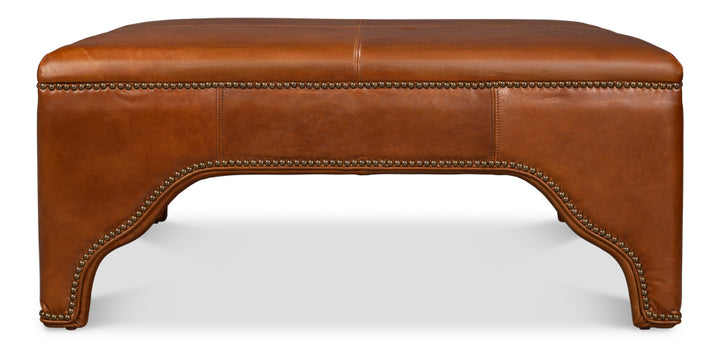 Streetman Cocktail Ottoman, Havana Brown - product view 8