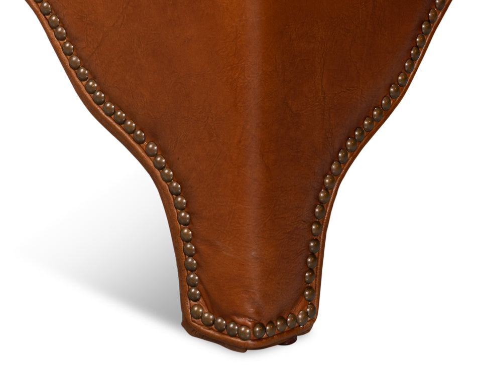 Streetman Cocktail Ottoman, Havana Brown - product view 11