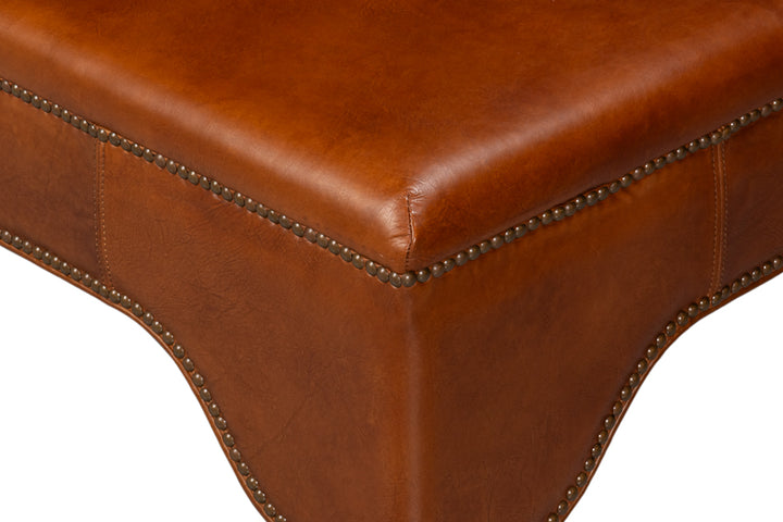 Streetman Cocktail Ottoman, Havana Brown - product view 5