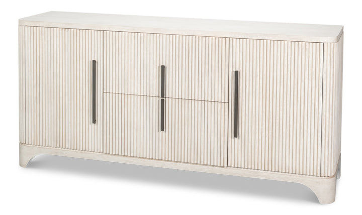 Topsail Credenza – Working White Finish