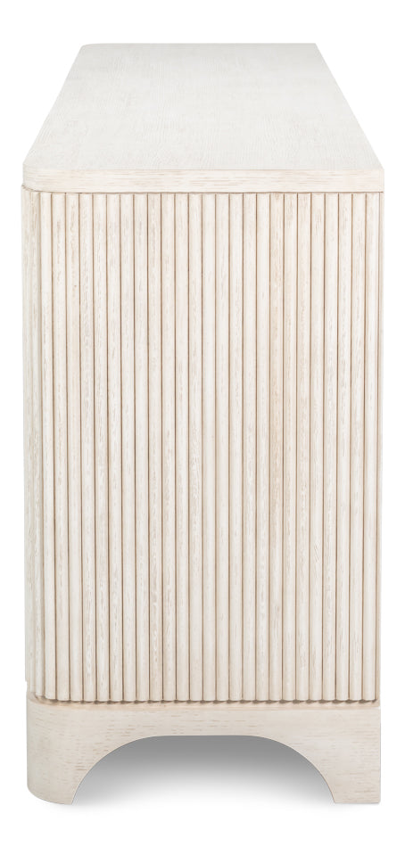 Topsail Credenza - Working White Finish - product view 21