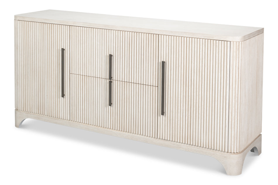 Topsail Credenza - Working White Finish - product view 25