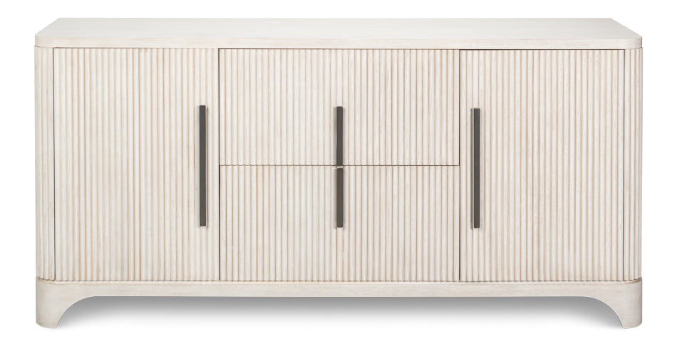 Topsail Credenza - Working White Finish - product view 14
