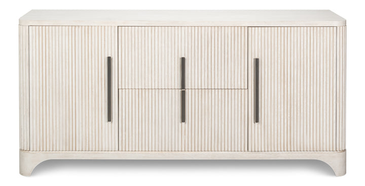 Topsail Credenza - Working White Finish - product view 14
